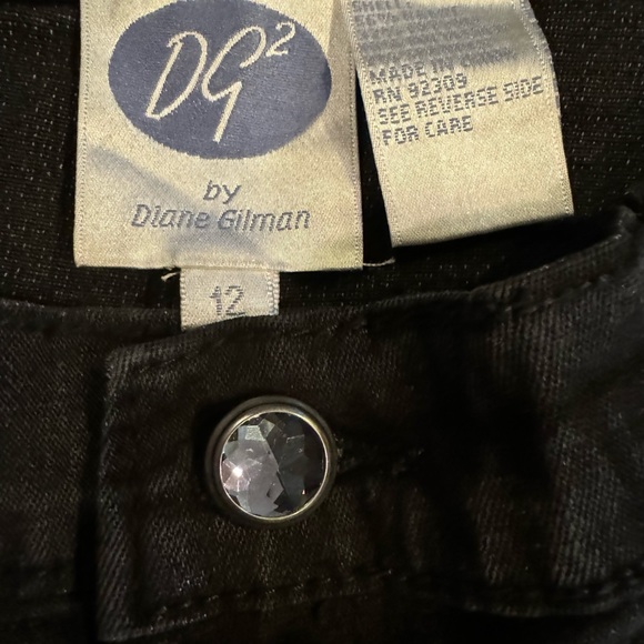 DG2 size 12 embellished black jeans - Picture 2 of 9